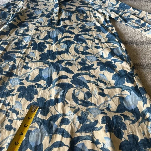 Tuckernuck Blue Floral Shirt mini Dress - Picture 16 of 16